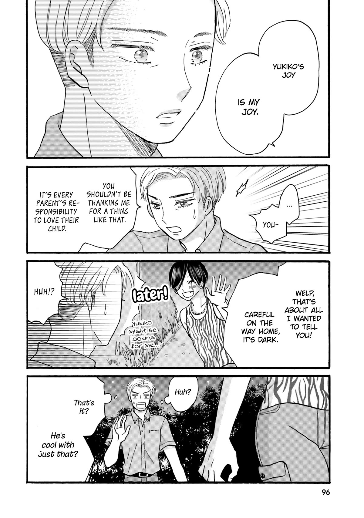 Yankee-kun and the White Cane Girl Chapter 114 page 10 - Chapter 114: My Daughter's Boyfriend