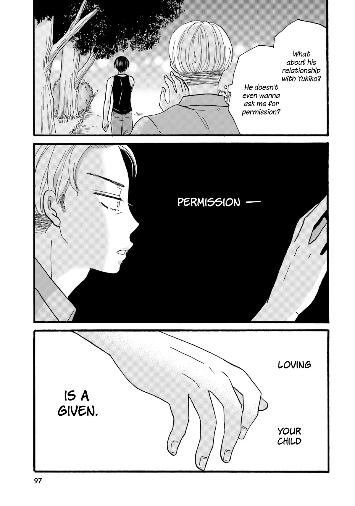 Yankee-kun and the White Cane Girl Chapter 114 page 11 - Chapter 114: My Daughter's Boyfriend