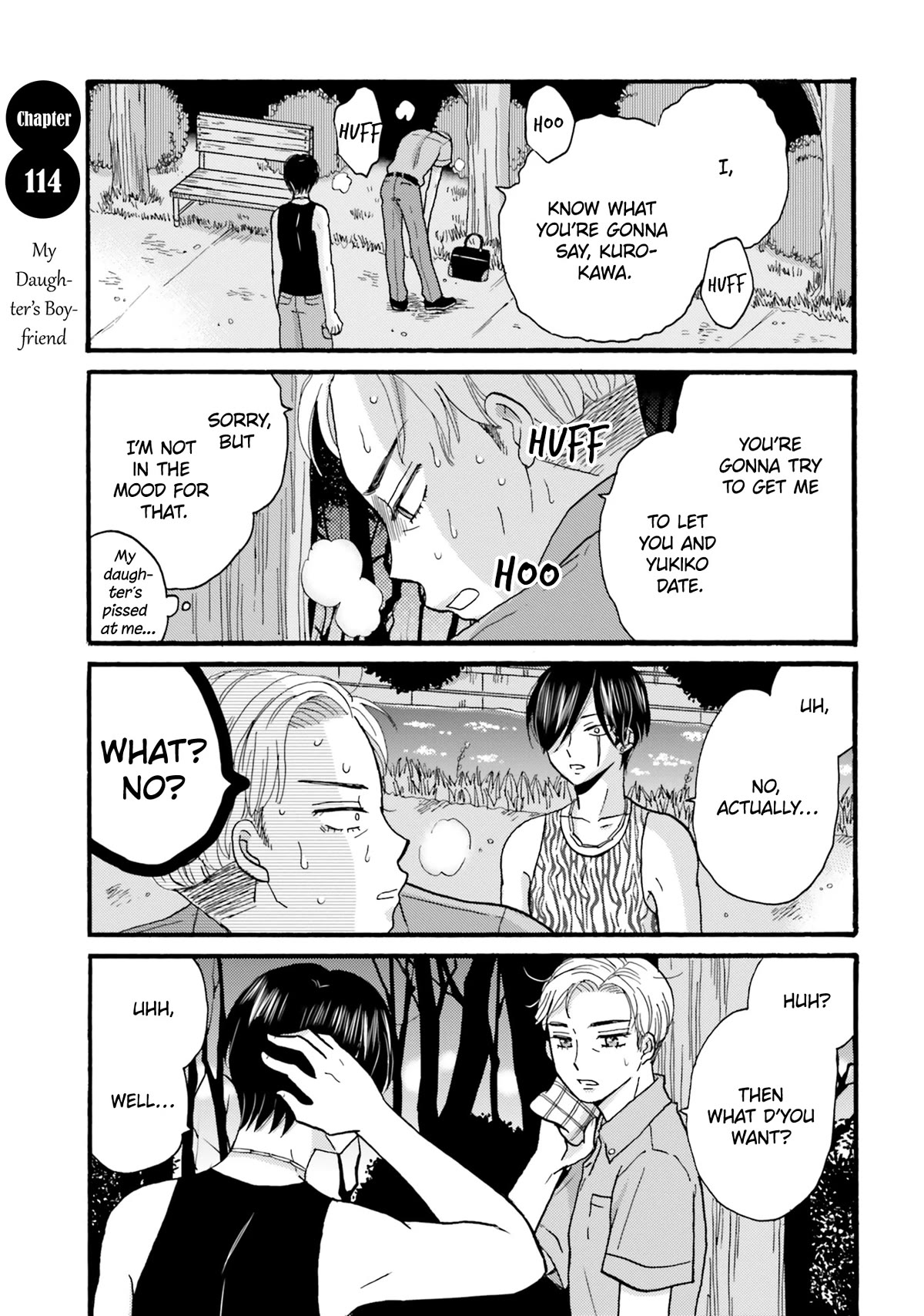 Yankee-kun and the White Cane Girl Chapter 114 page 3 - Chapter 114: My Daughter's Boyfriend