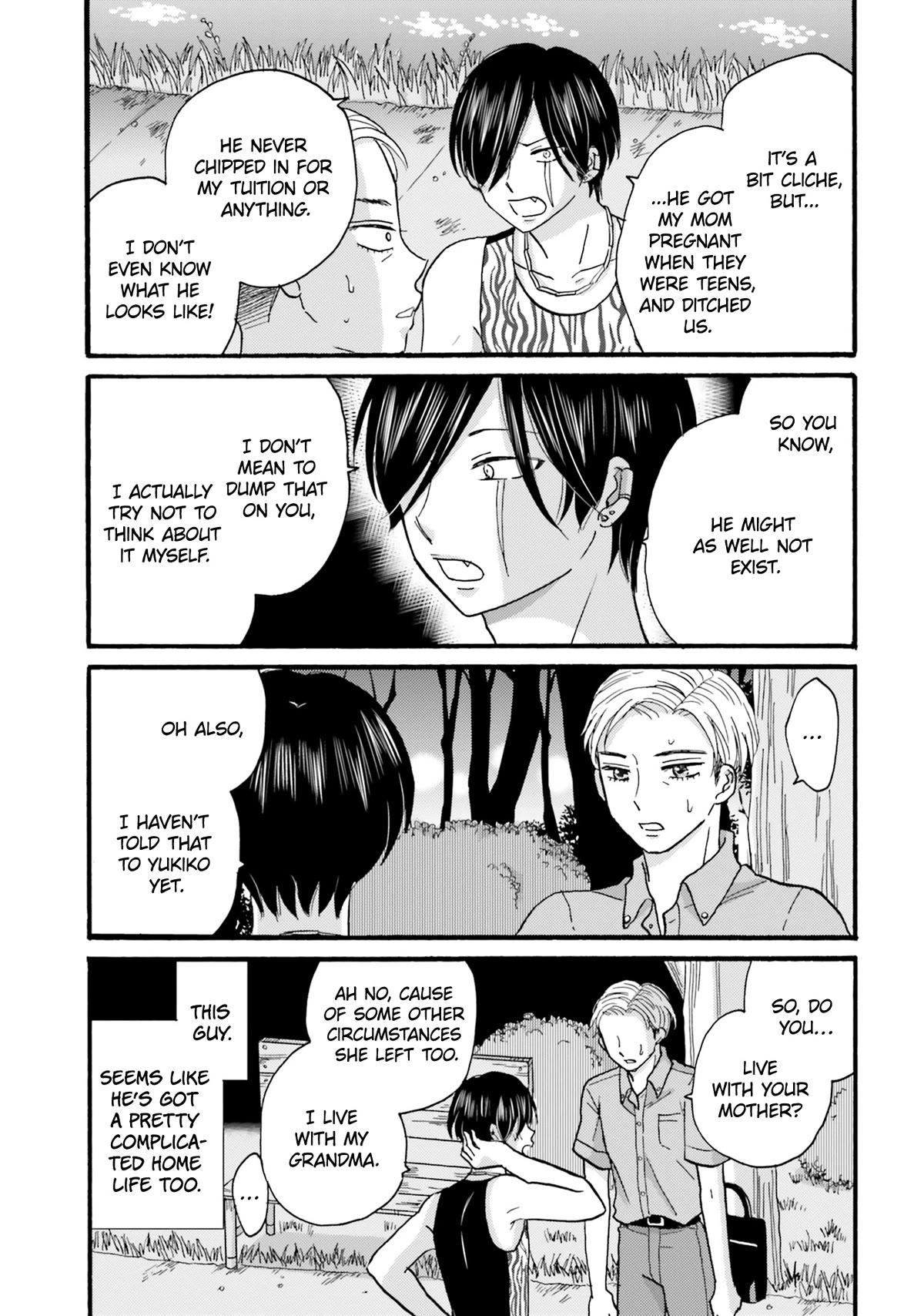 Yankee-kun and the White Cane Girl Chapter 114 page 7 - Chapter 114: My Daughter's Boyfriend