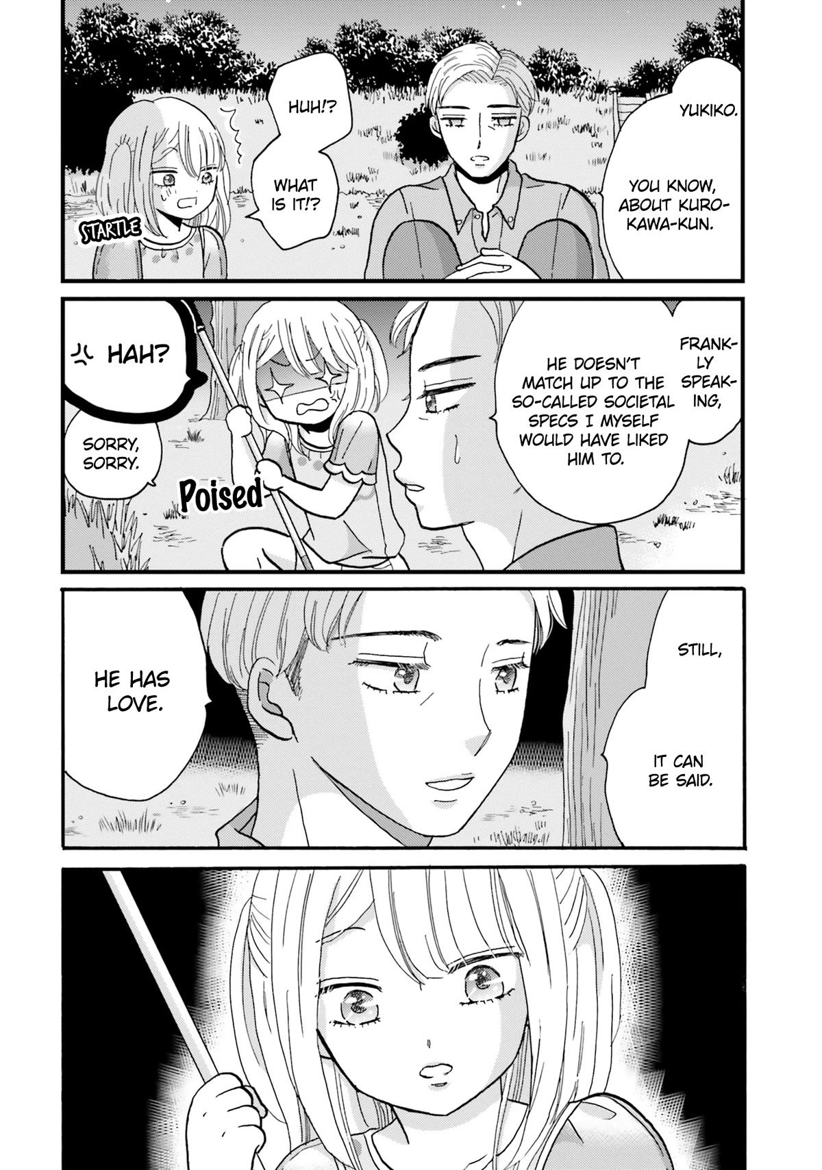 Yankee-kun and the White Cane Girl Chapter 115 page 18 - Chapter 115: Fireworks ①