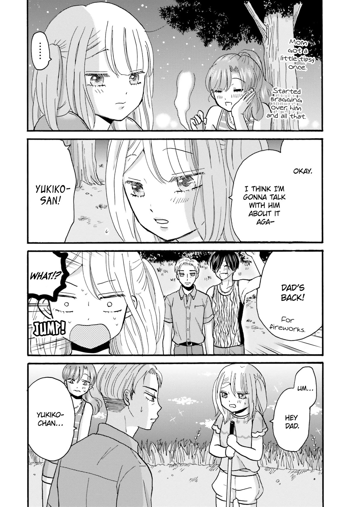 Yankee-kun and the White Cane Girl Chapter 115 page 4 - Chapter 115: Fireworks ①