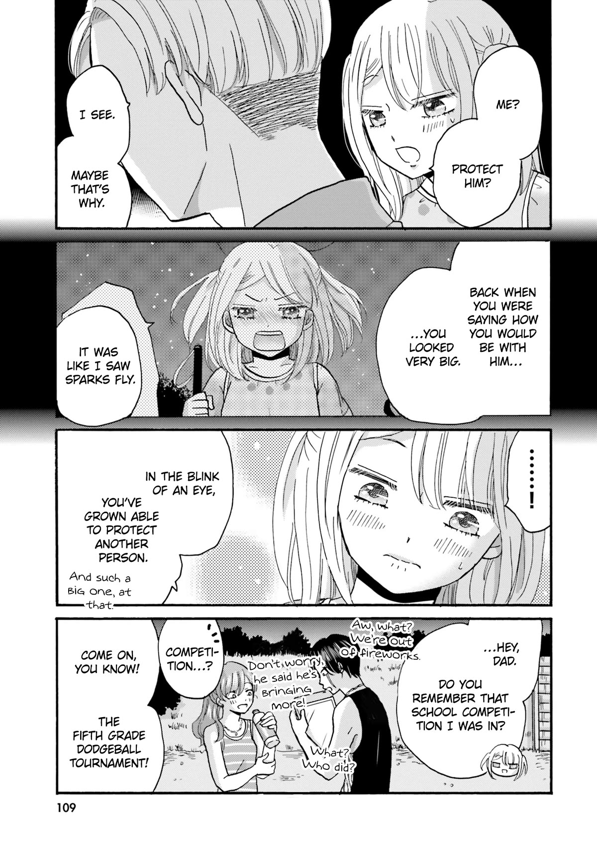 Yankee-kun and the White Cane Girl Chapter 115 page 7 - Chapter 115: Fireworks ①