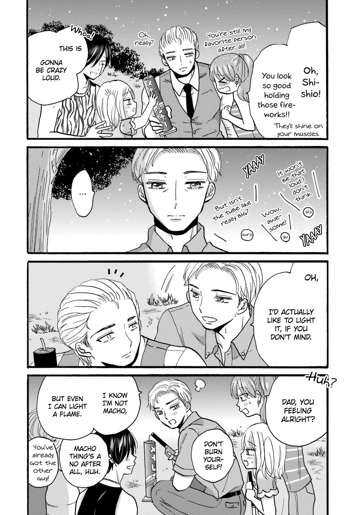 Yankee-kun and the White Cane Girl Chapter 116 page 10 - Chapter 116: Fireworks ②