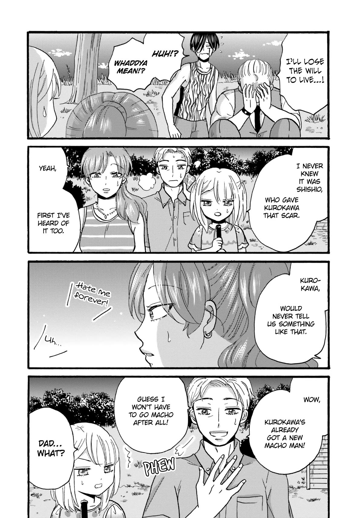 Yankee-kun and the White Cane Girl Chapter 116 page 4 - Chapter 116: Fireworks ②