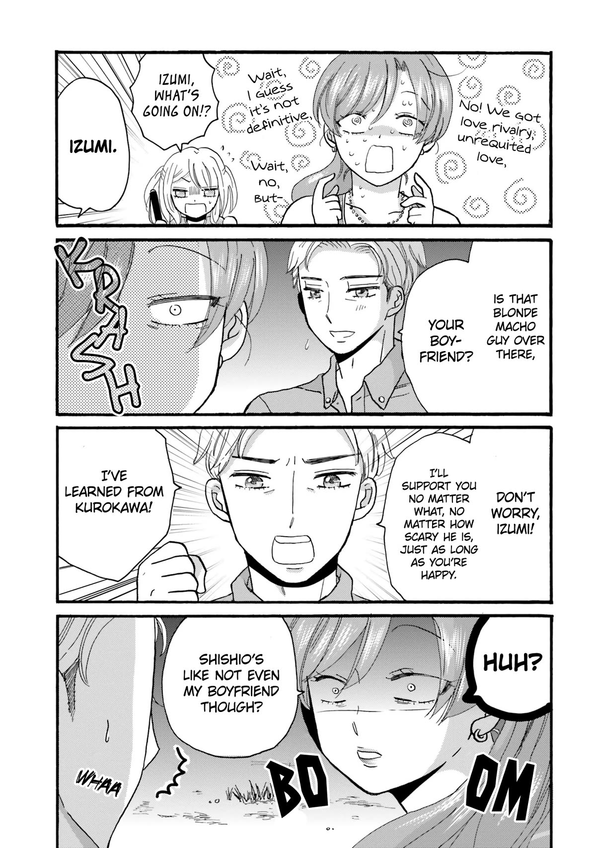 Yankee-kun and the White Cane Girl Chapter 116 page 7 - Chapter 116: Fireworks ②