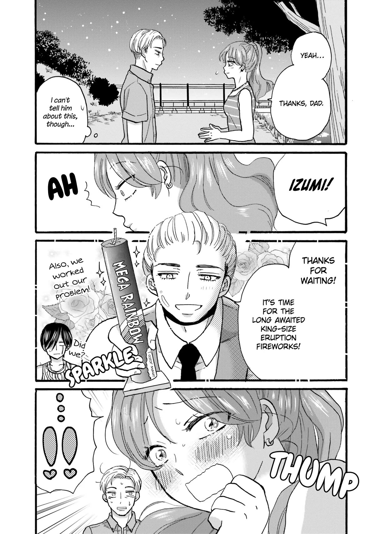 Yankee-kun and the White Cane Girl Chapter 116 page 9 - Chapter 116: Fireworks ②