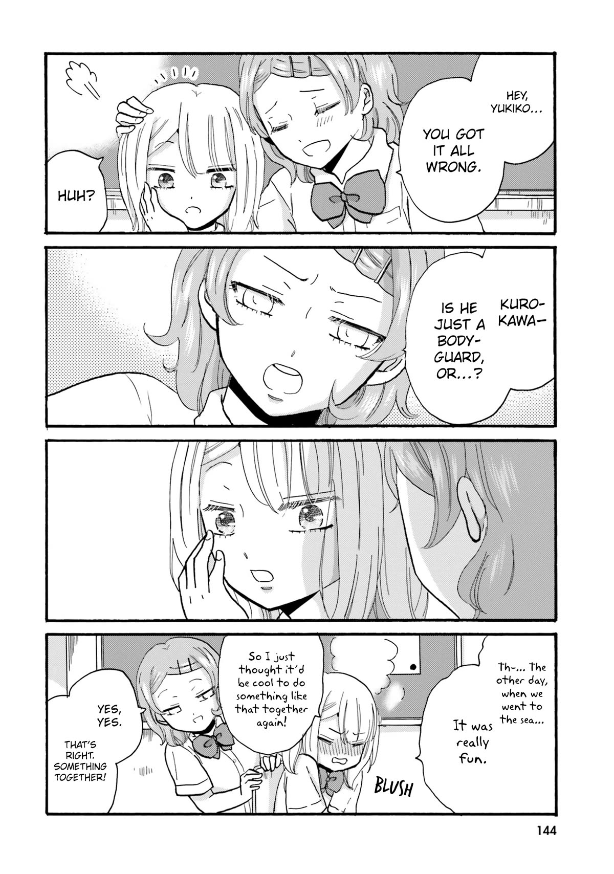 Yankee-kun and the White Cane Girl Chapter 117 page 10 - Chapter 117: First Time on a Trip ①