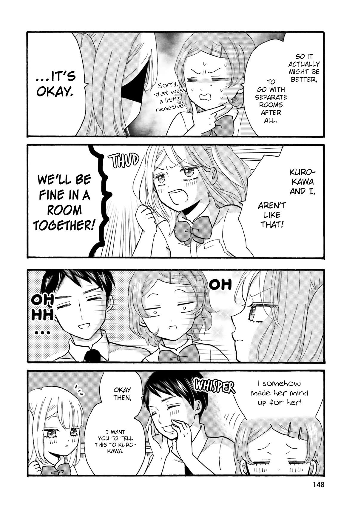 Yankee-kun and the White Cane Girl Chapter 117 page 14 - Chapter 117: First Time on a Trip ①
