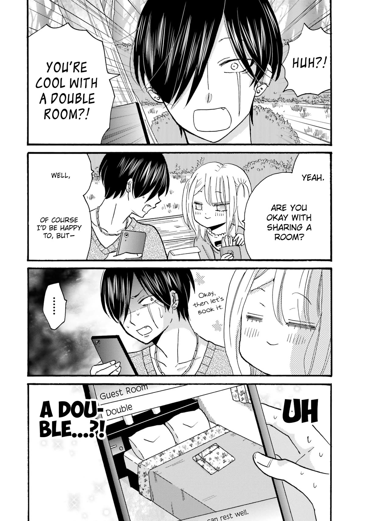 Yankee-kun and the White Cane Girl Chapter 117 page 16 - Chapter 117: First Time on a Trip ①