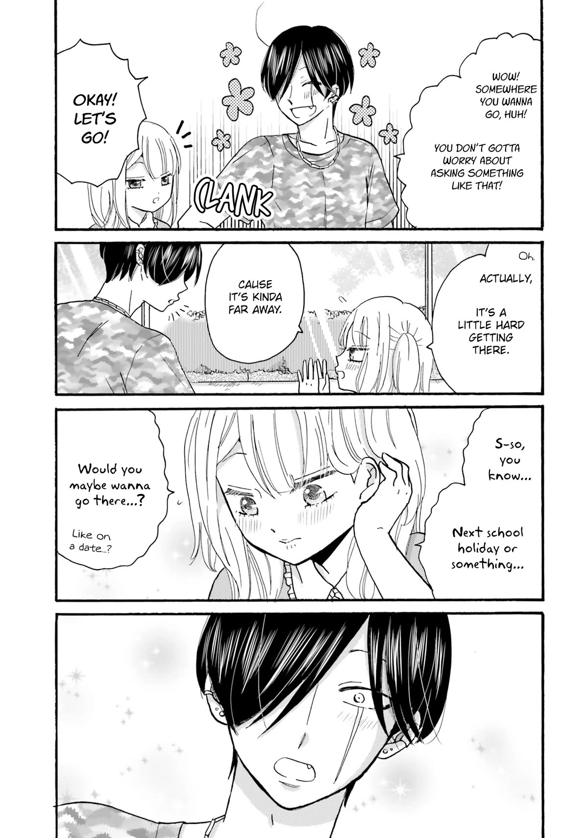 Yankee-kun and the White Cane Girl Chapter 117 page 5 - Chapter 117: First Time on a Trip ①