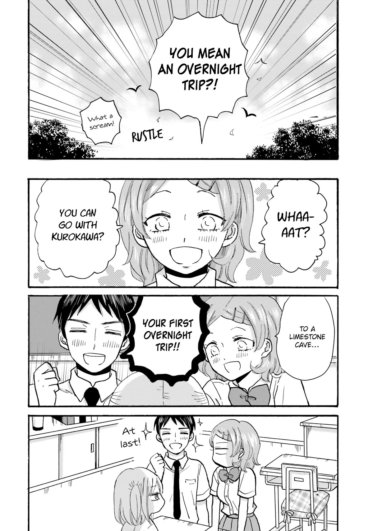 Yankee-kun and the White Cane Girl Chapter 117 page 8 - Chapter 117: First Time on a Trip ①