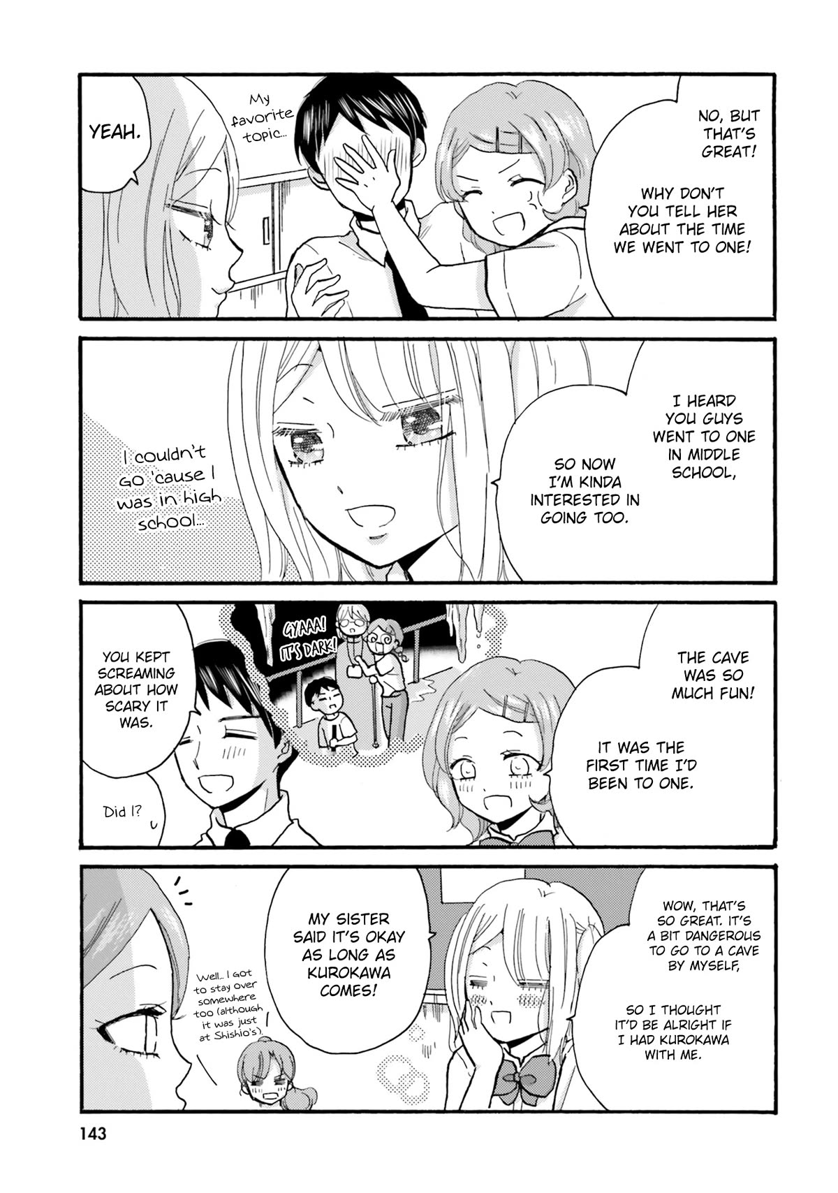 Yankee-kun and the White Cane Girl Chapter 117 page 9 - Chapter 117: First Time on a Trip ①
