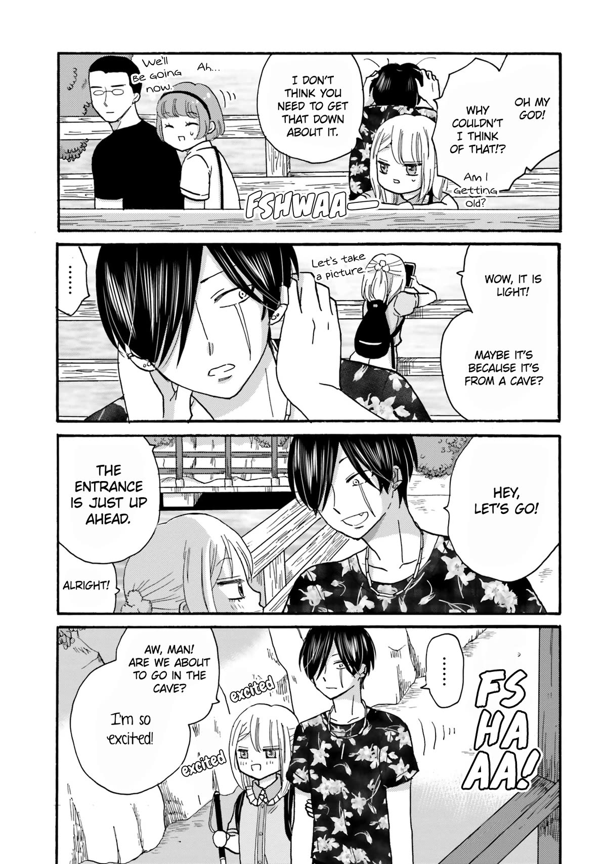 Yankee-kun and the White Cane Girl Chapter 118 page 13 - Chapter 118: First Time on a Trip ②