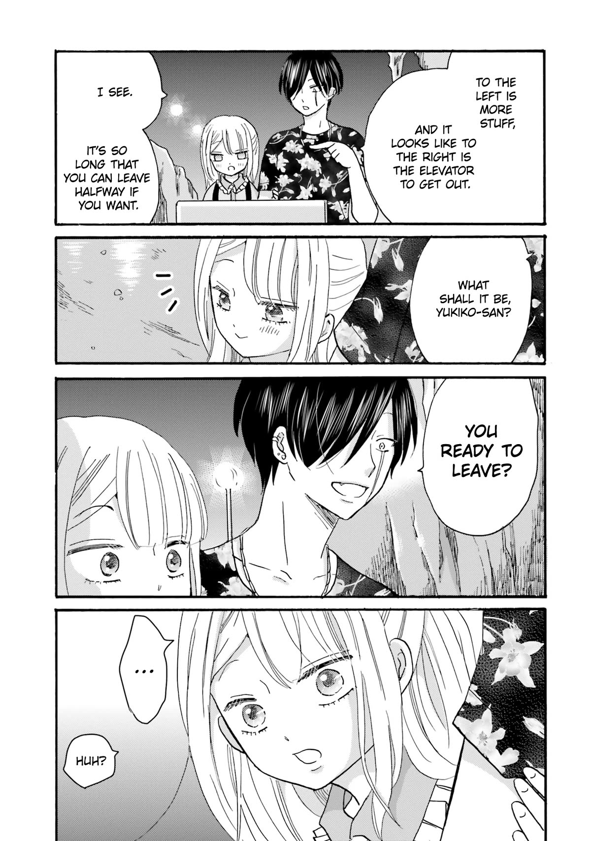 Yankee-kun and the White Cane Girl Chapter 119 page 17 - Chapter 119: You Don't Need to Say a Thing ①
