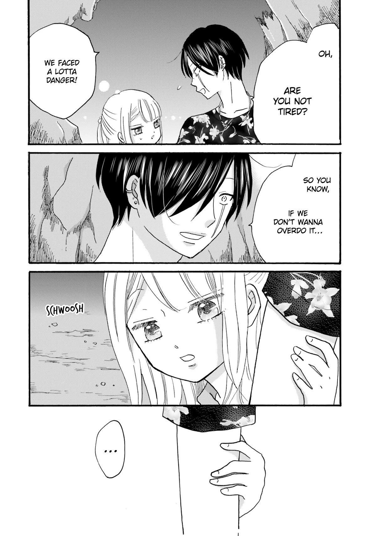 Yankee-kun and the White Cane Girl Chapter 119 page 18 - Chapter 119: You Don't Need to Say a Thing ①