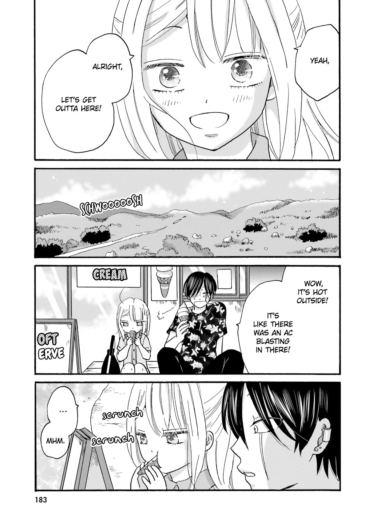 Yankee-kun and the White Cane Girl Chapter 119 page 19 - Chapter 119: You Don't Need to Say a Thing ①