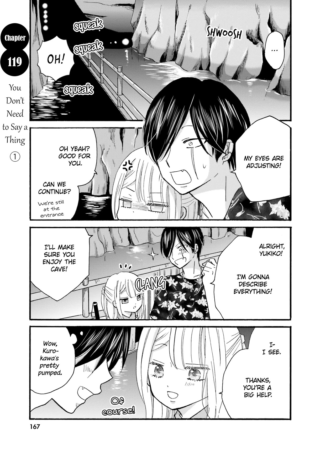 Yankee-kun and the White Cane Girl Chapter 119 page 3 - Chapter 119: You Don't Need to Say a Thing ①