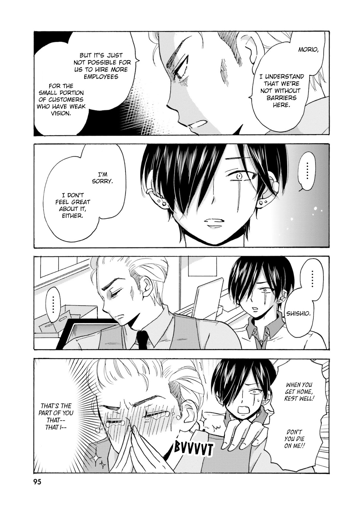 Yankee-kun and the White Cane Girl Chapter 12 page 4 - Chapter 12