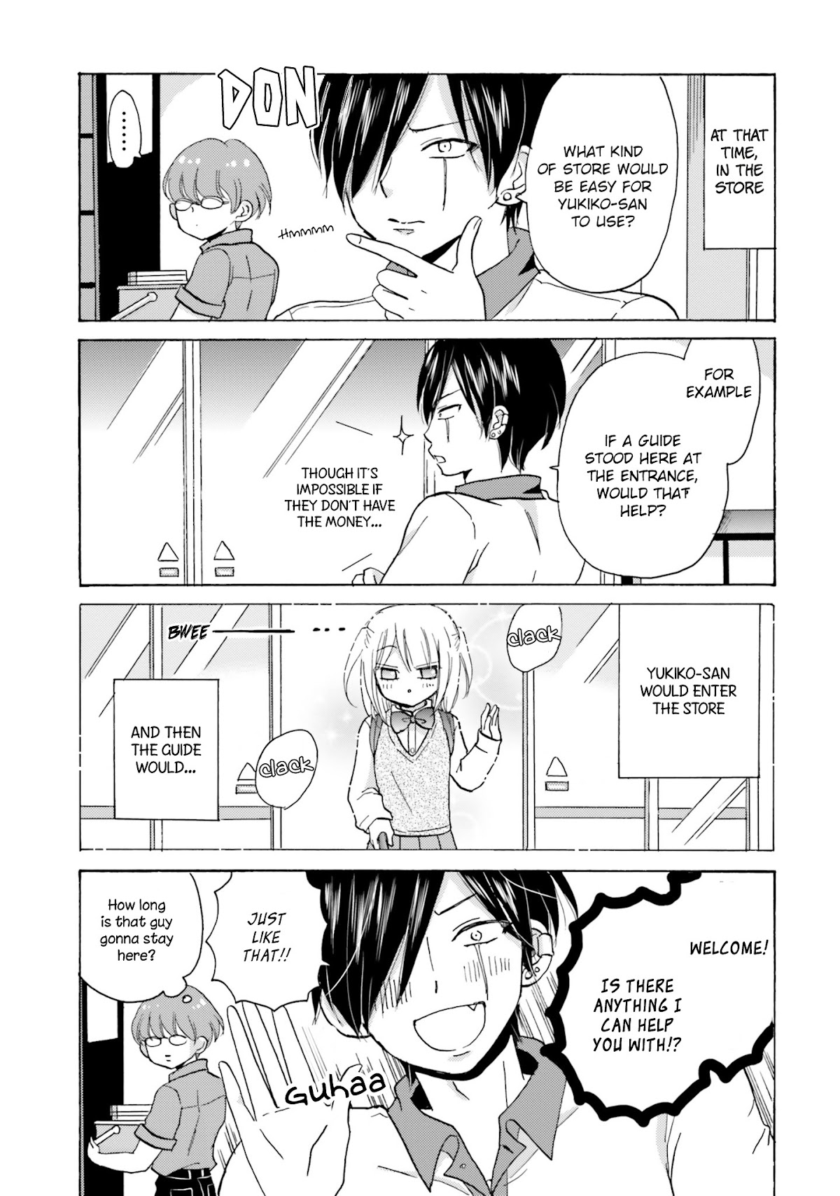 Yankee-kun and the White Cane Girl Chapter 12 page 8 - Chapter 12