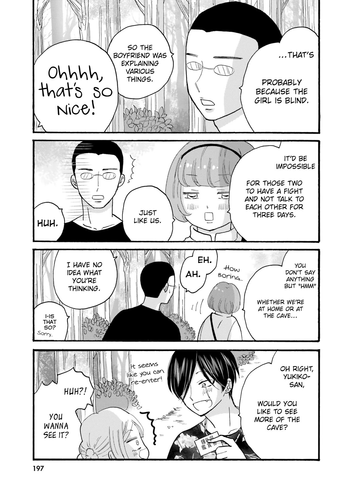 Yankee-kun and the White Cane Girl Chapter 120 page 13 - Chapter 120: You Don't Have to Say a Thing ②