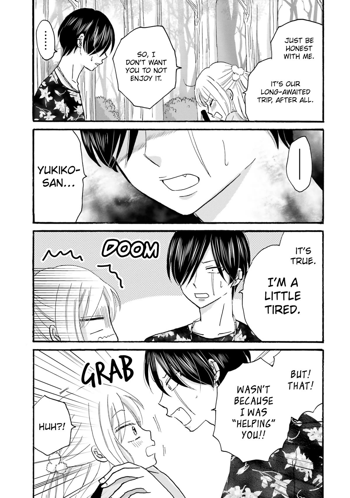 Yankee-kun and the White Cane Girl Chapter 120 page 5 - Chapter 120: You Don't Have to Say a Thing ②