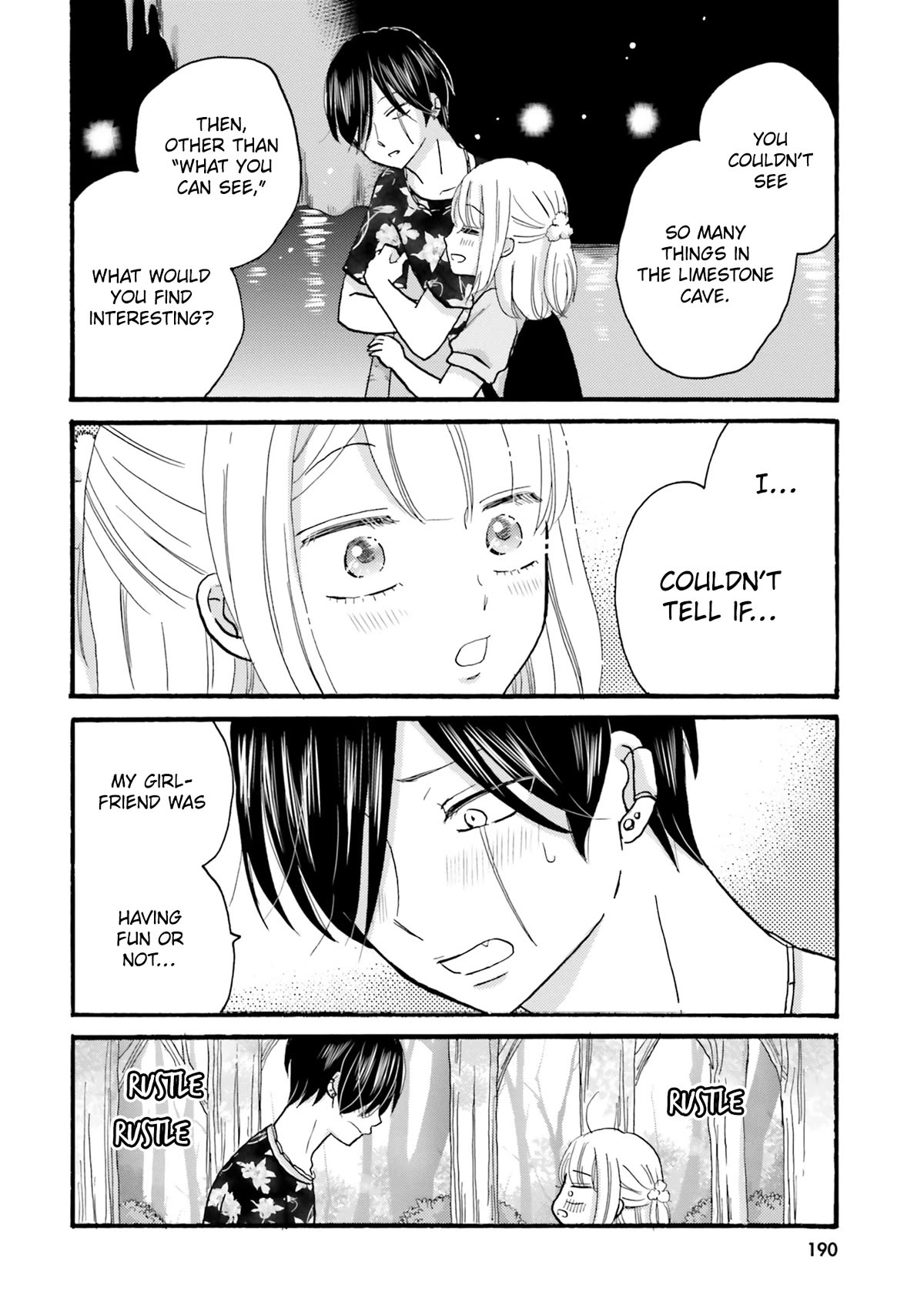 Yankee-kun and the White Cane Girl Chapter 120 page 6 - Chapter 120: You Don't Have to Say a Thing ②