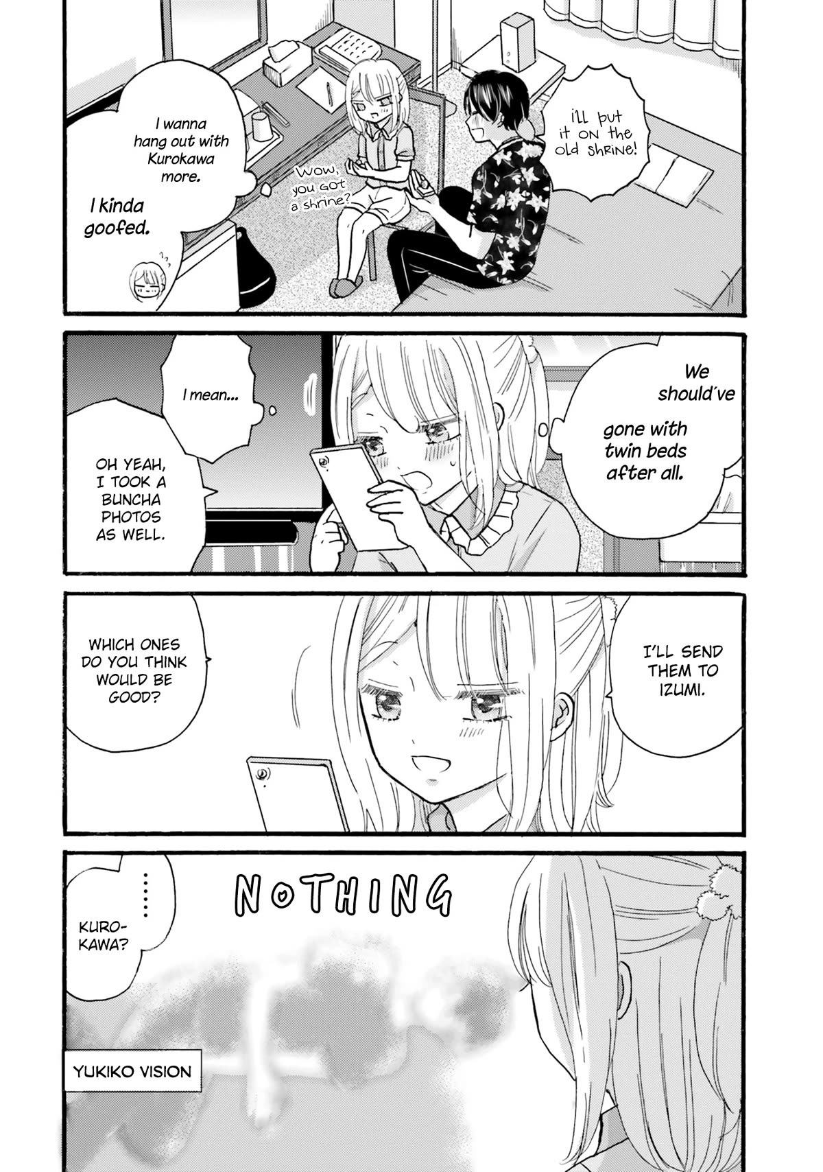 Yankee-kun and the White Cane Girl Chapter 121 page 4 - Chapter 121: You Don't Have to Say a Thing ③