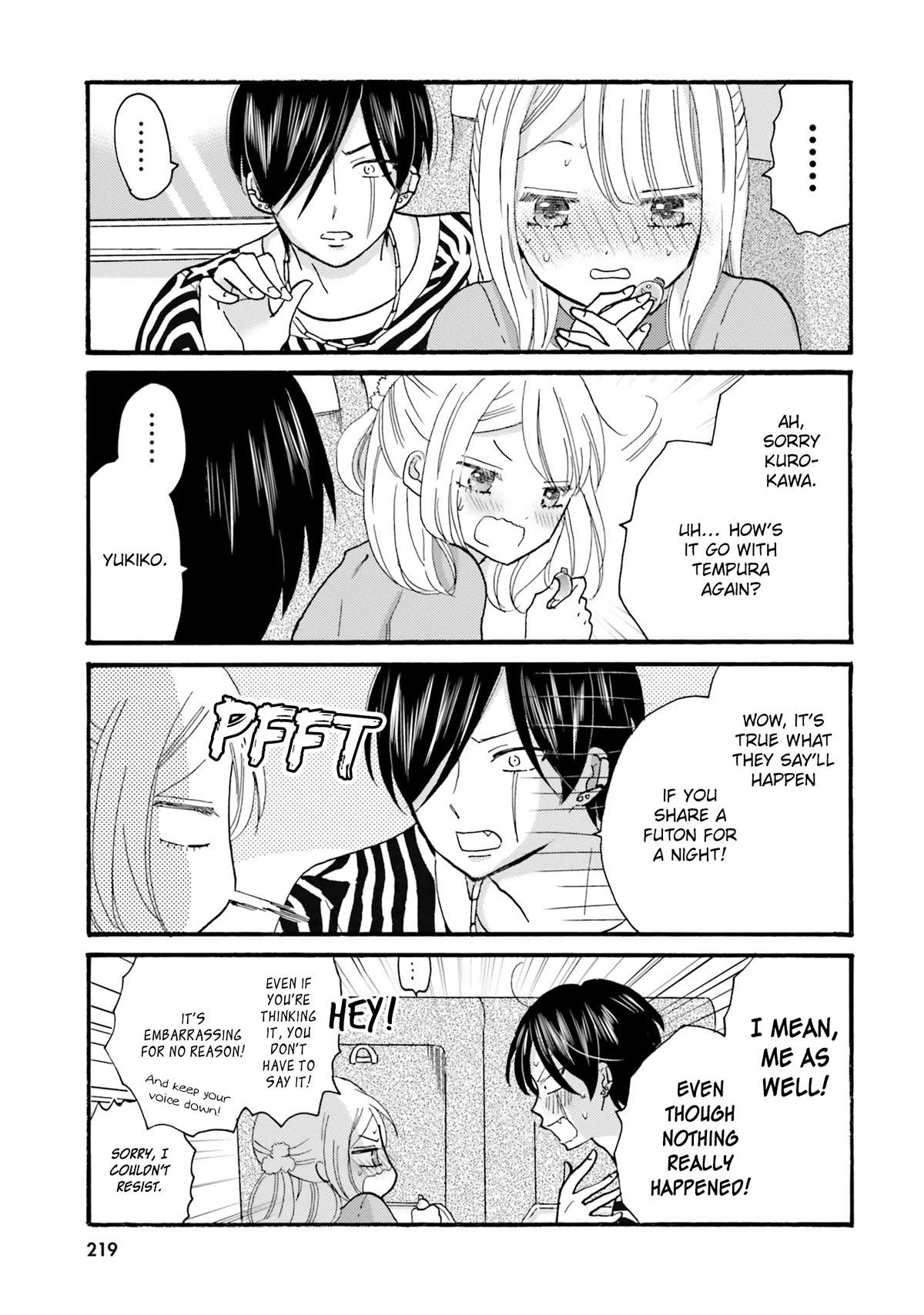 Yankee-kun and the White Cane Girl Chapter 122 page 11 - Chapter 122: You Don't Have to Say a Thing ④