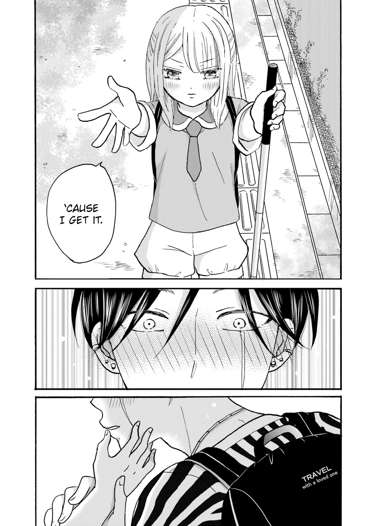 Yankee-kun and the White Cane Girl Chapter 122 page 15 - Chapter 122: You Don't Have to Say a Thing ④
