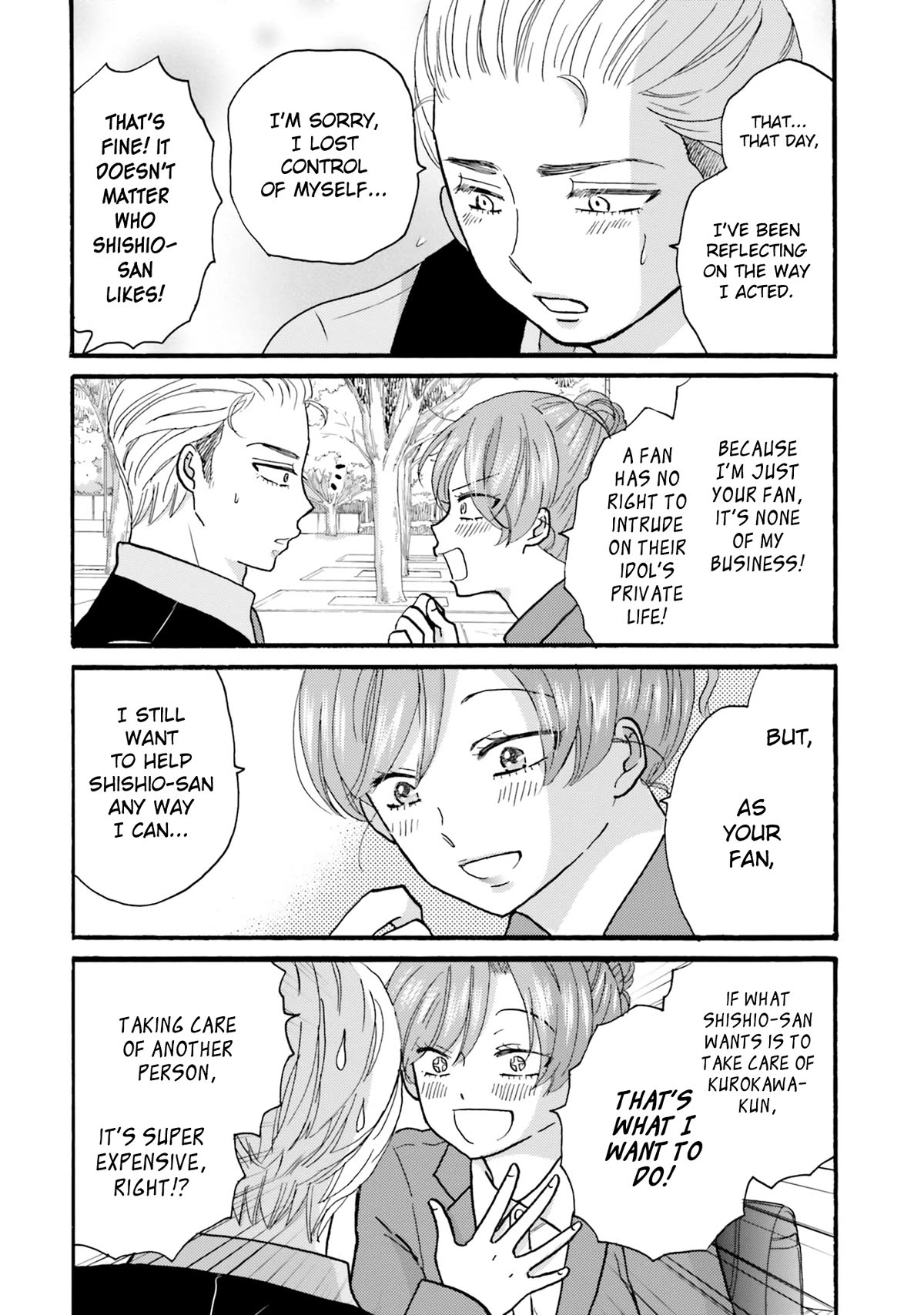 Yankee-kun and the White Cane Girl Chapter 123 page 10 - Chapter 123: That Kind of Love ①