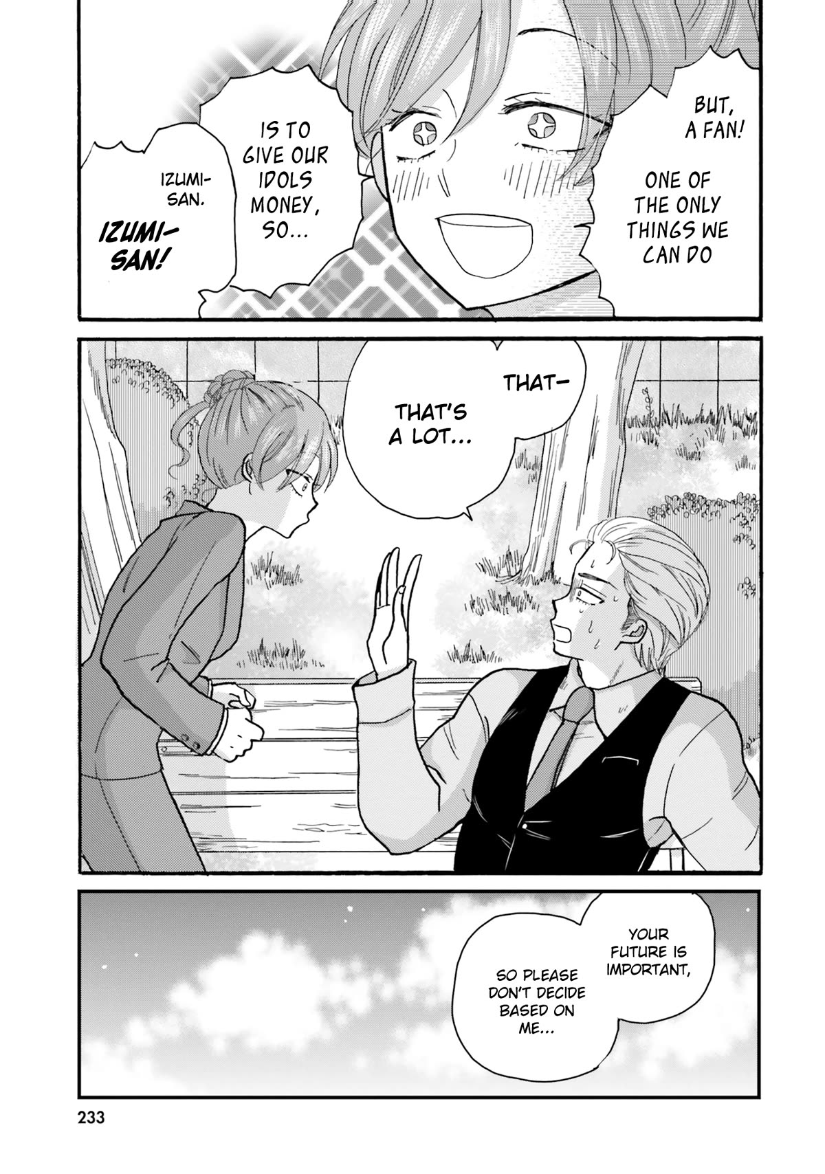 Yankee-kun and the White Cane Girl Chapter 123 page 11 - Chapter 123: That Kind of Love ①
