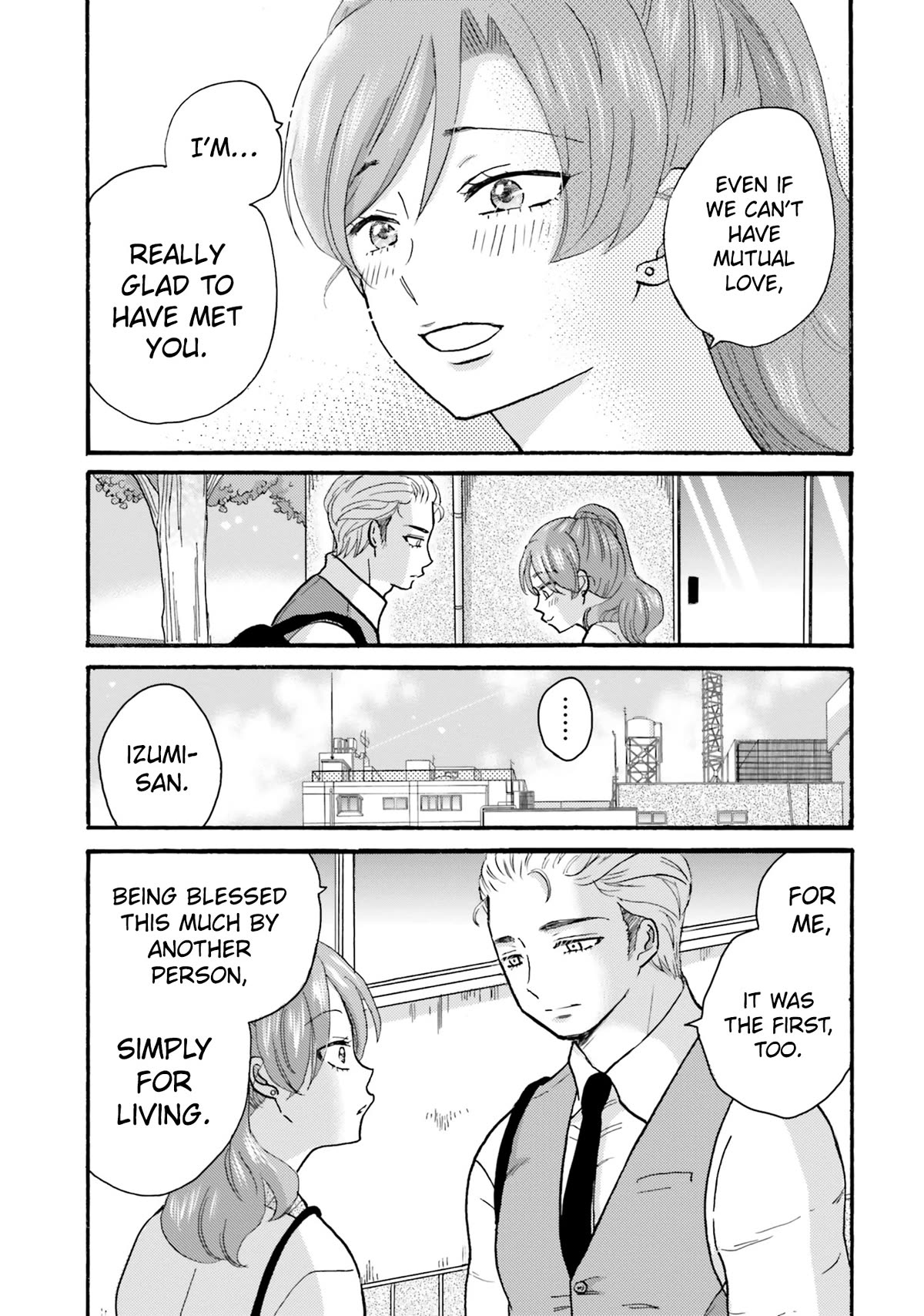 Yankee-kun and the White Cane Girl Chapter 124 page 21 - Chapter 124: That Kind of Love ②
