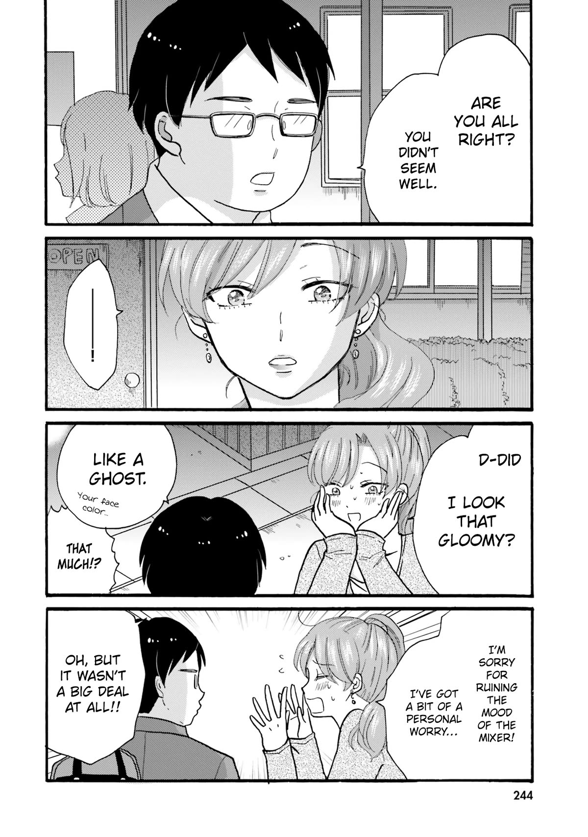 Yankee-kun and the White Cane Girl Chapter 124 page 6 - Chapter 124: That Kind of Love ②