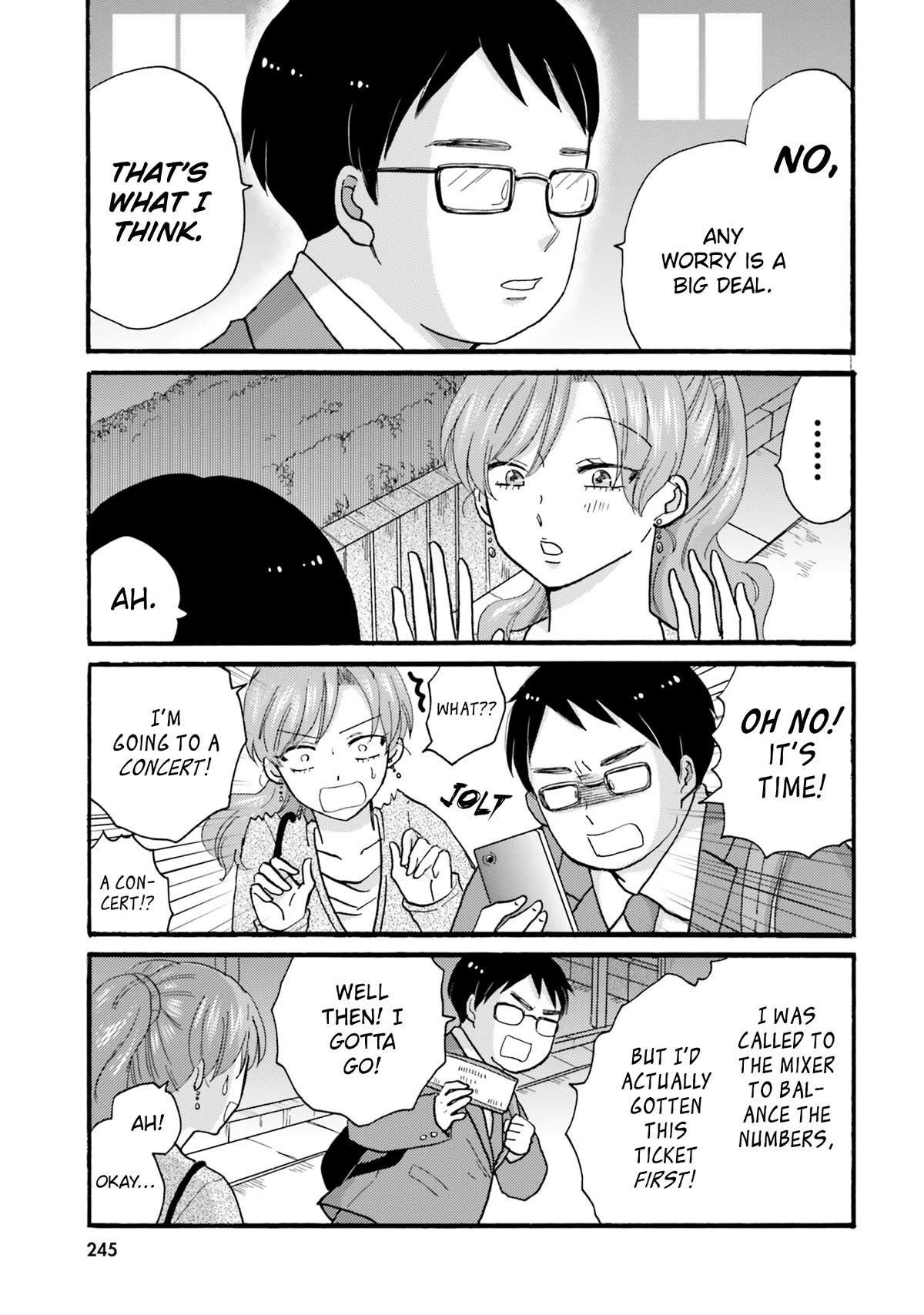 Yankee-kun and the White Cane Girl Chapter 124 page 7 - Chapter 124: That Kind of Love ②