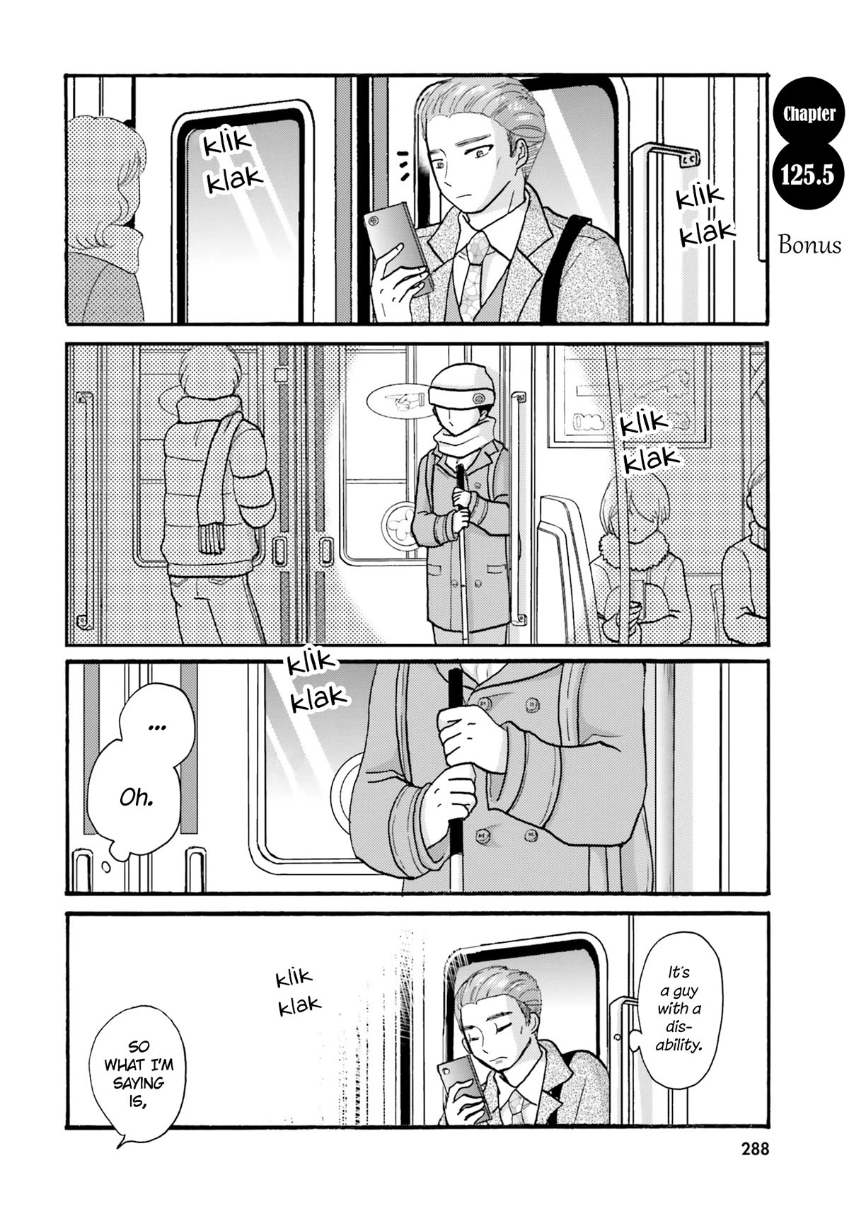Yankee-kun and the White Cane Girl Chapter 125.5 page 3 - Chapter 125.5