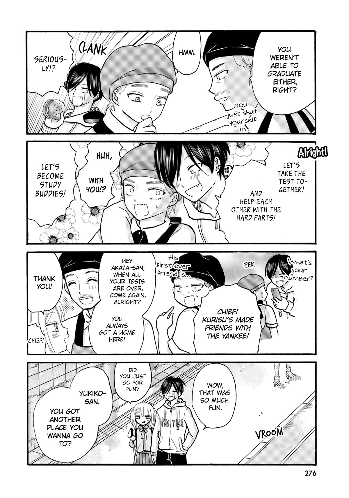 Yankee-kun and the White Cane Girl Chapter 125 page 14 - Chapter 125: Yankee-kun and the White Cane Girl [END]