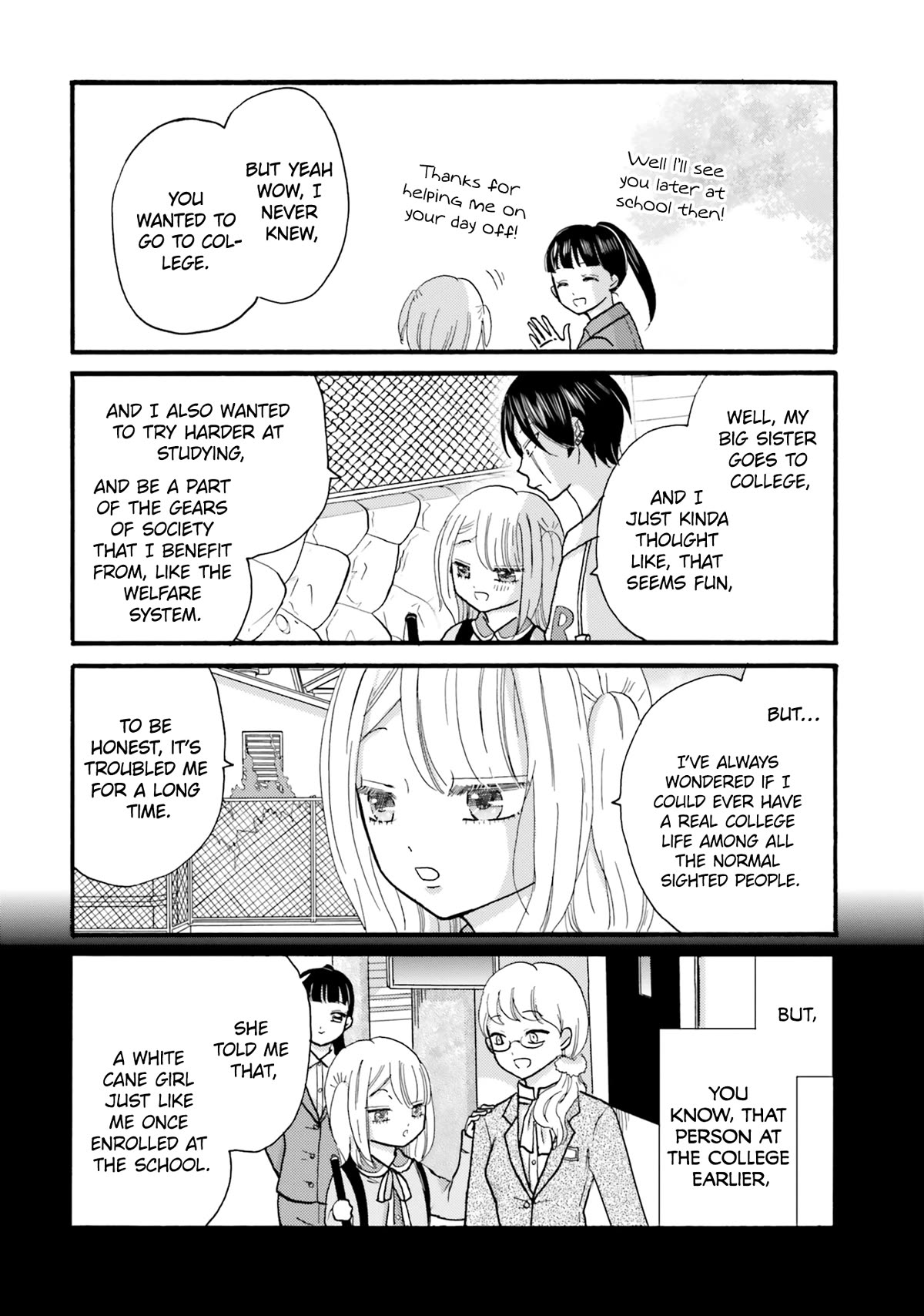 Yankee-kun and the White Cane Girl Chapter 125 page 6 - Chapter 125: Yankee-kun and the White Cane Girl [END]