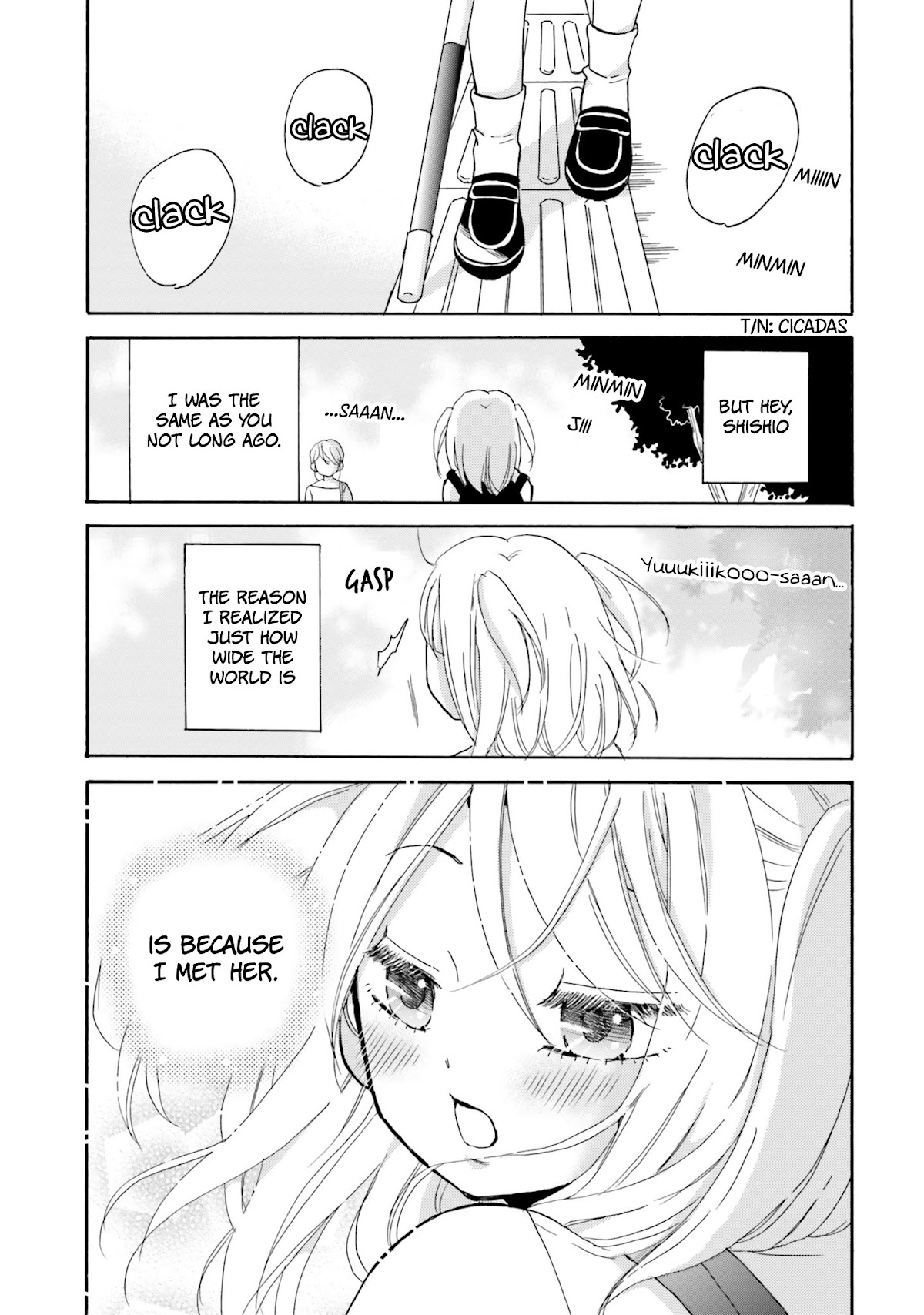 Yankee-kun and the White Cane Girl Chapter 13 page 10 - Chapter 13