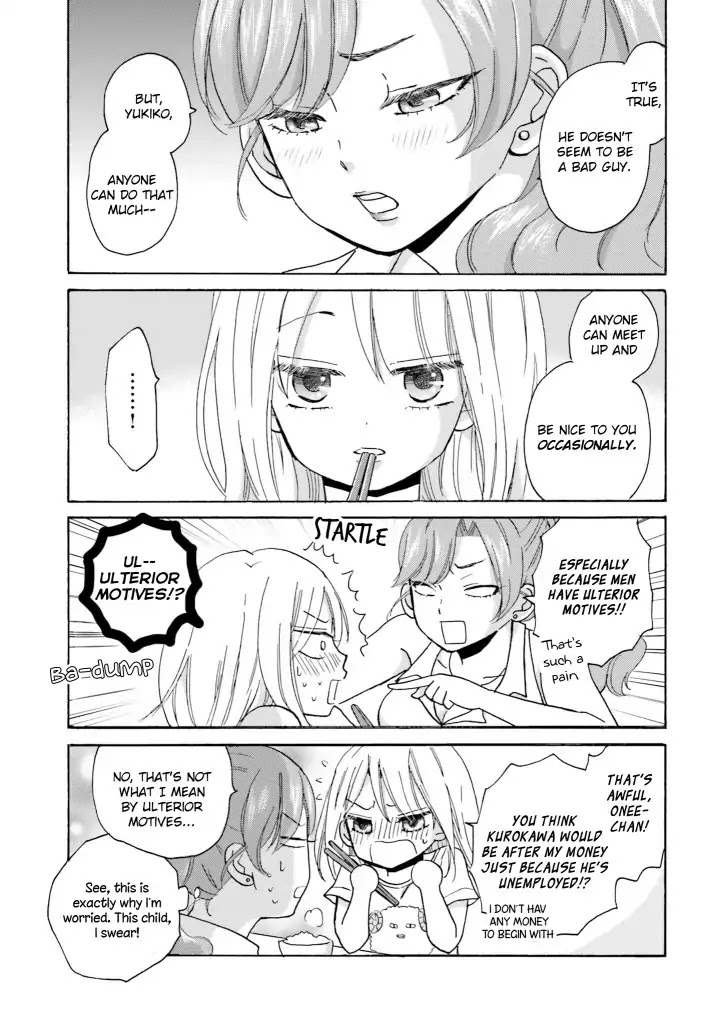 Yankee-kun and the White Cane Girl Chapter 14 page 5 - Chapter 14: Big sister