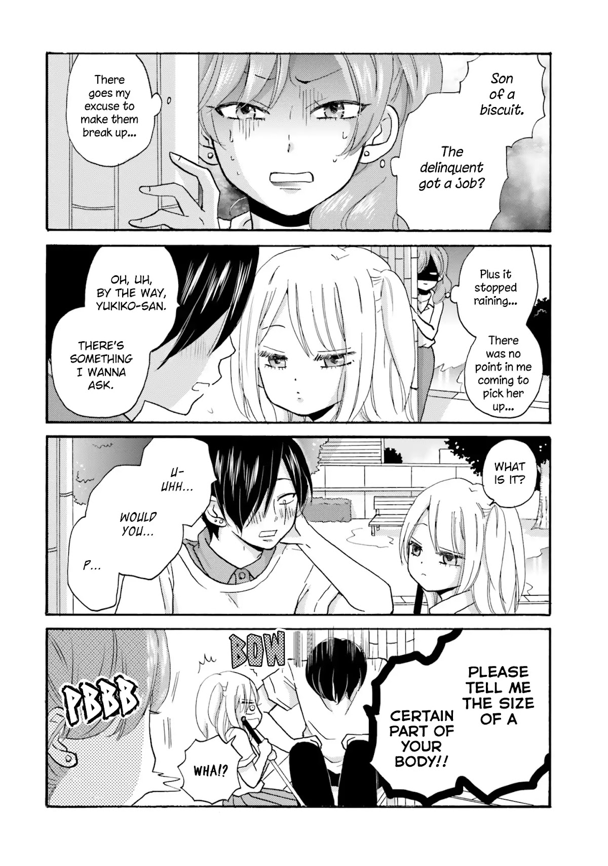 Yankee-kun and the White Cane Girl Chapter 16 page 5 - Chapter 16: Present