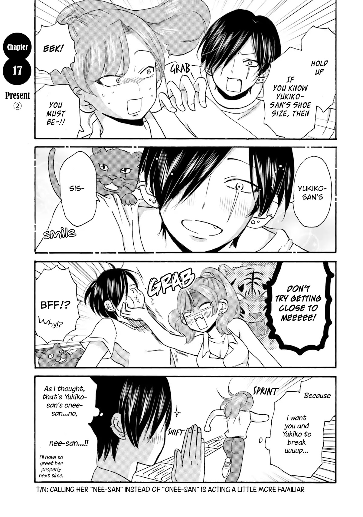 Yankee-kun and the White Cane Girl Chapter 17 page 2 - Chapter 17: Present (2)