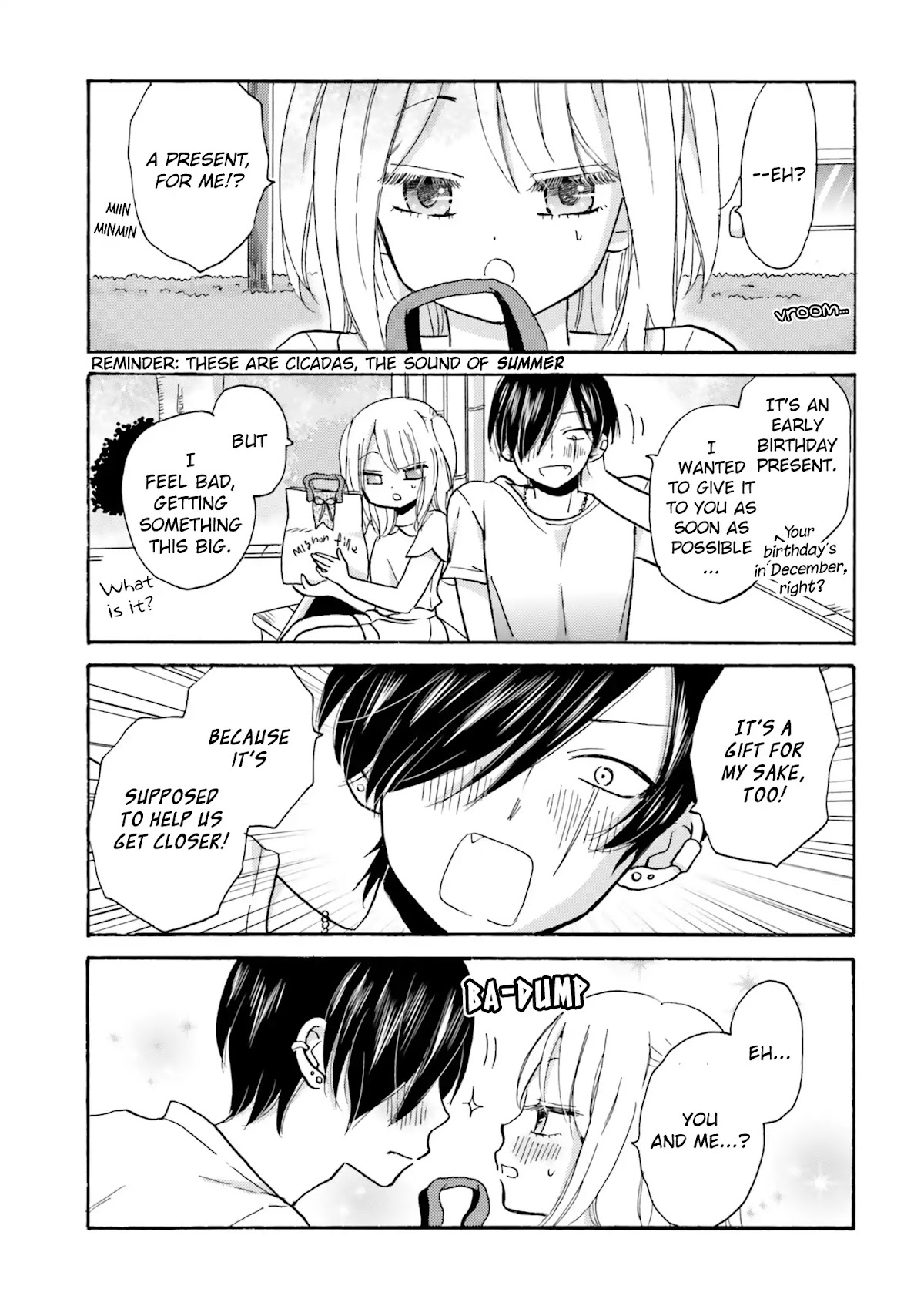 Yankee-kun and the White Cane Girl Chapter 17 page 6 - Chapter 17: Present (2)