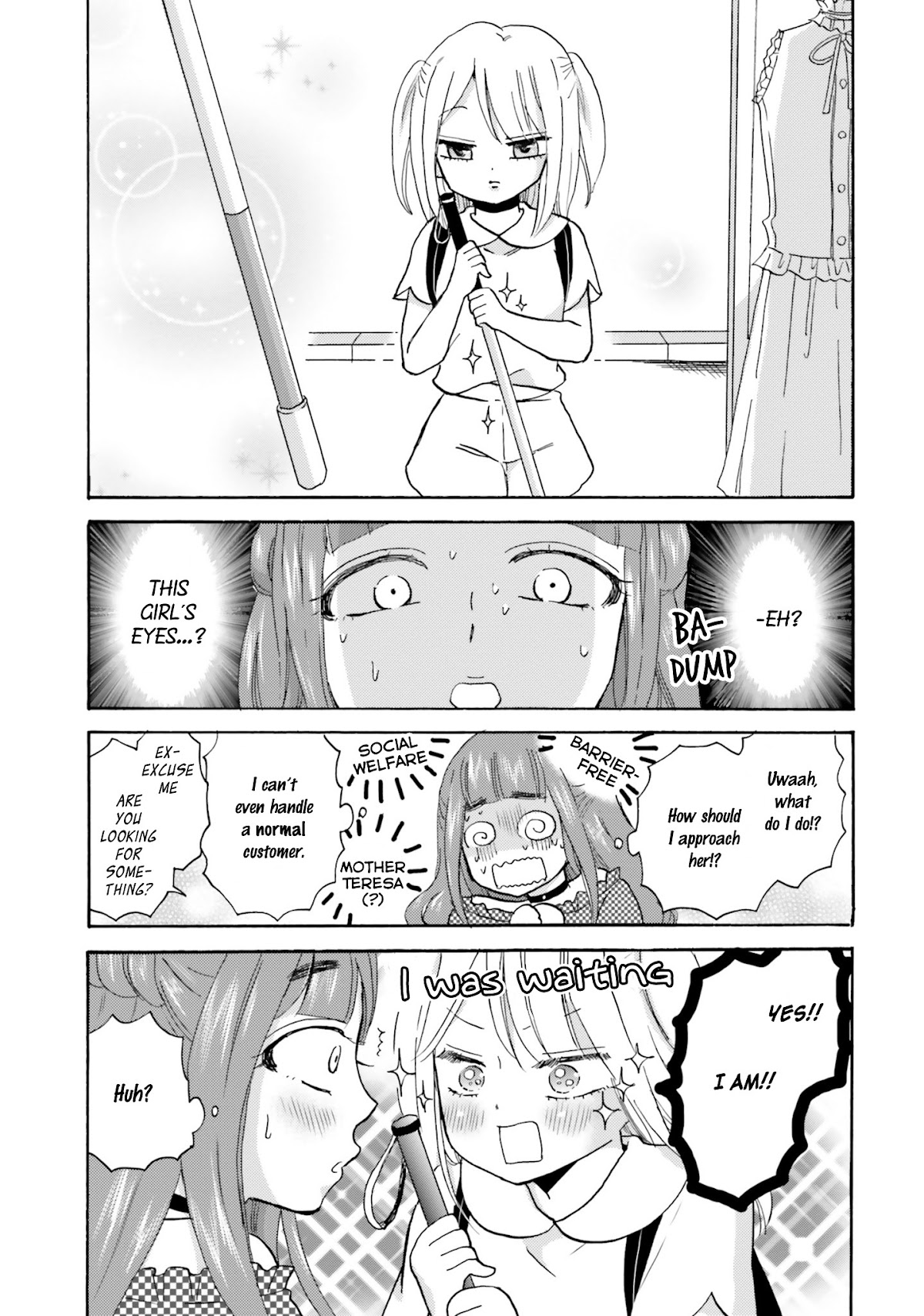 Yankee-kun and the White Cane Girl Chapter 19 page 4 - Chapter 19