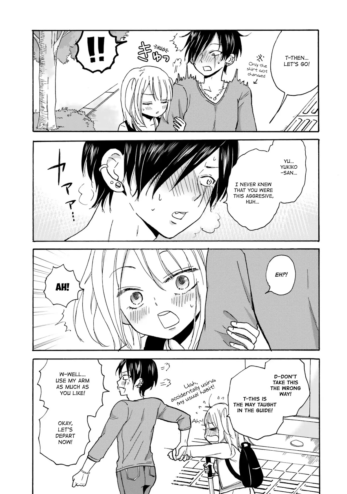 Yankee-kun and the White Cane Girl Chapter 2 page 5 - Chapter 2: Date ①