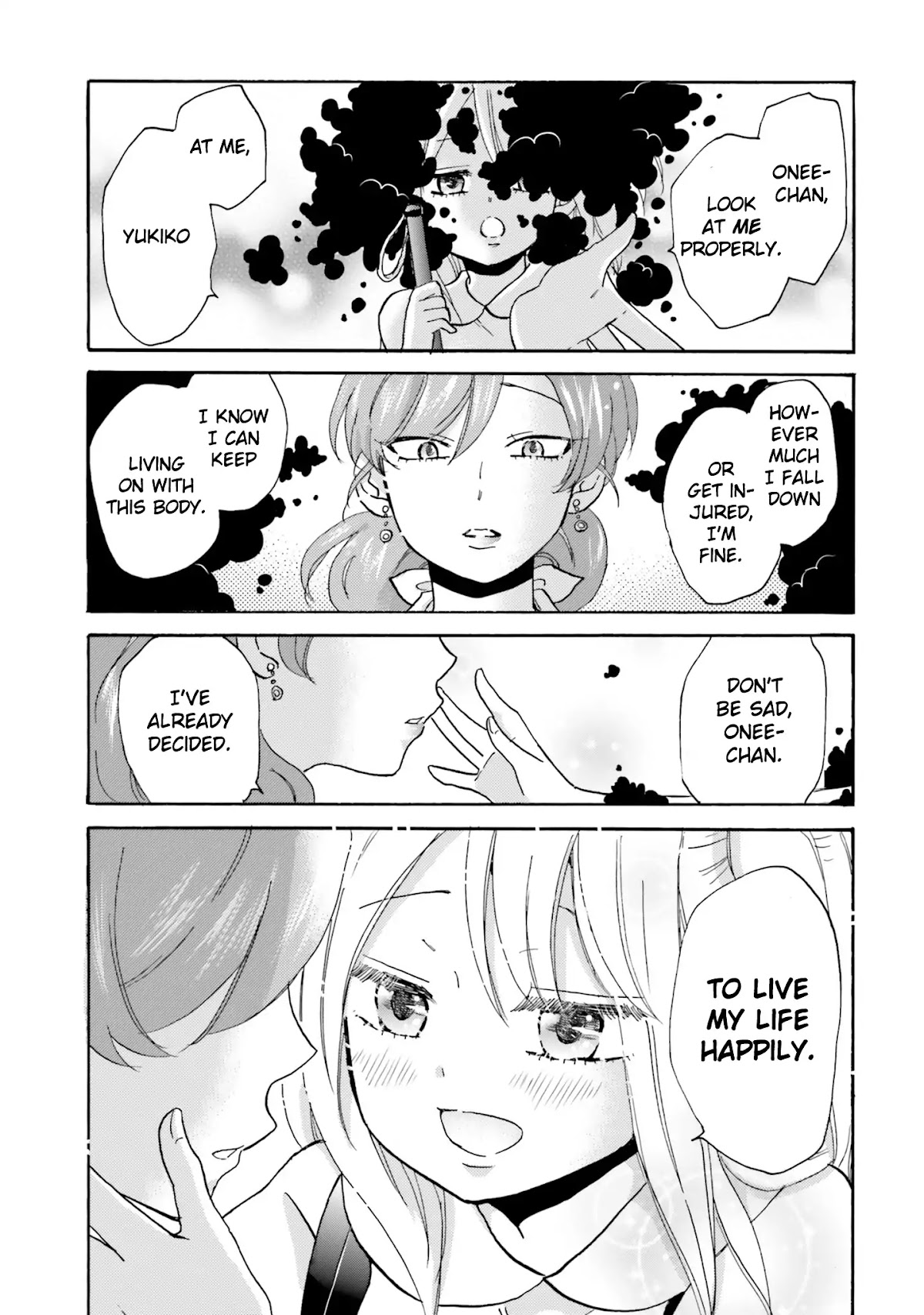 Yankee-kun and the White Cane Girl Chapter 20 page 6 - Chapter 20: Look At Me ③