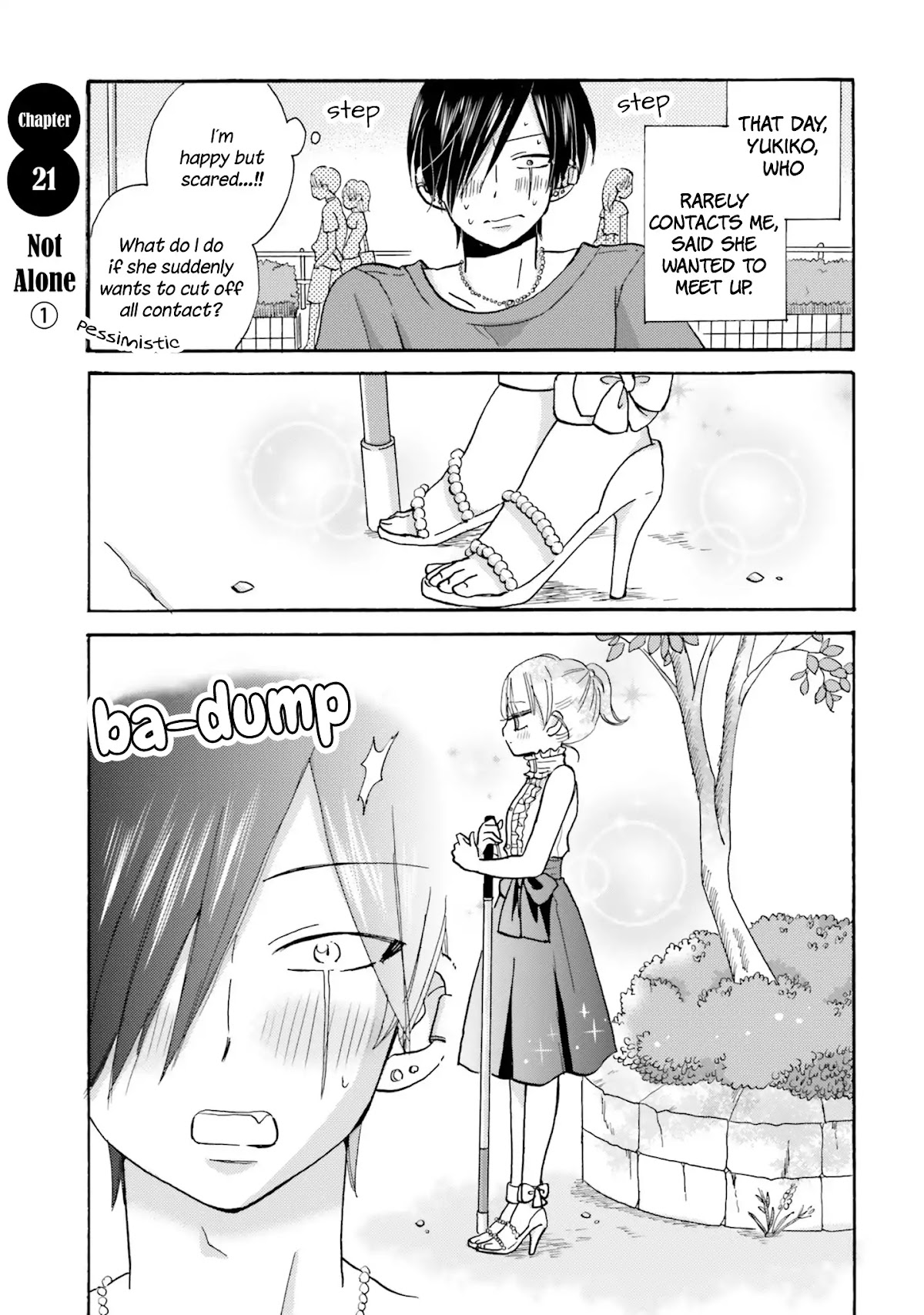 Yankee-kun and the White Cane Girl Chapter 21 page 2 - Chapter 21: Not Alone