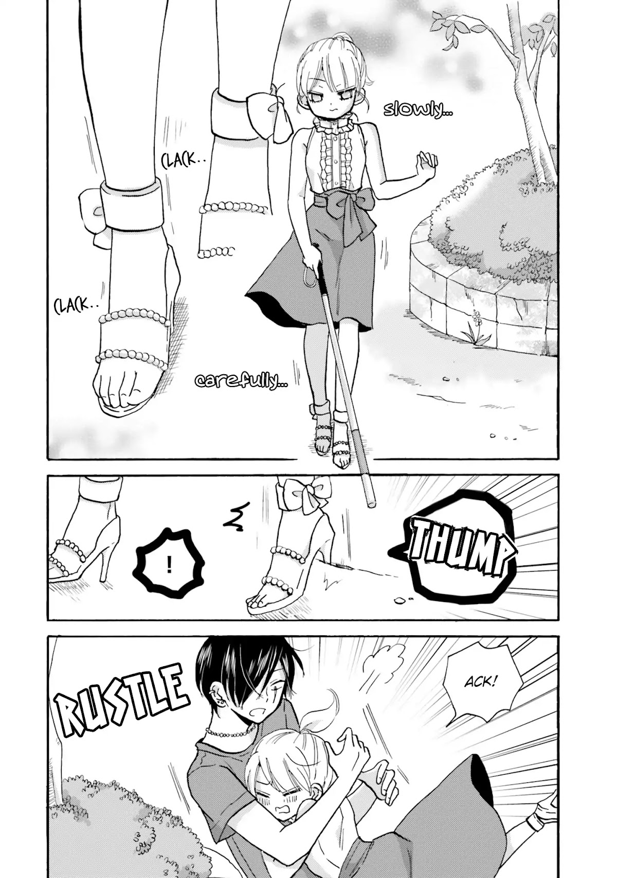 Yankee-kun and the White Cane Girl Chapter 21 page 5 - Chapter 21: Not Alone