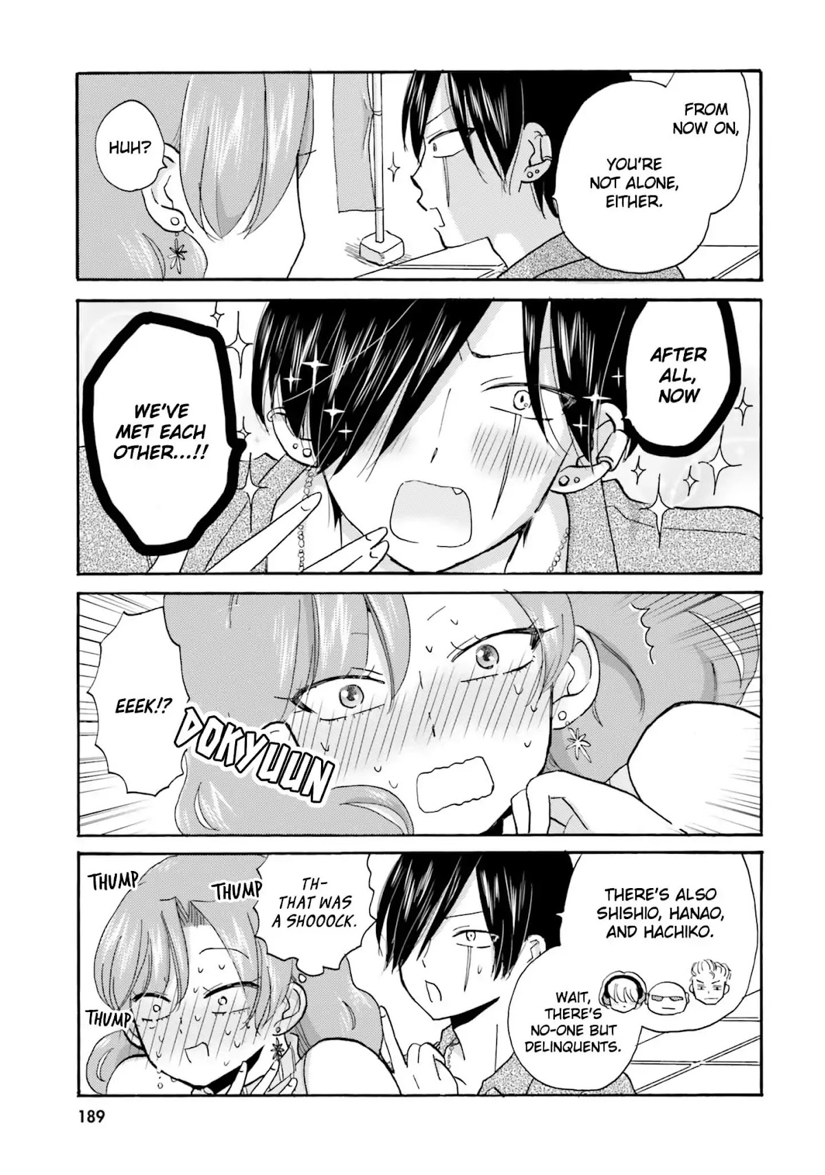 Yankee-kun and the White Cane Girl Chapter 22 page 12 - Chapter 22: Not Alone ②