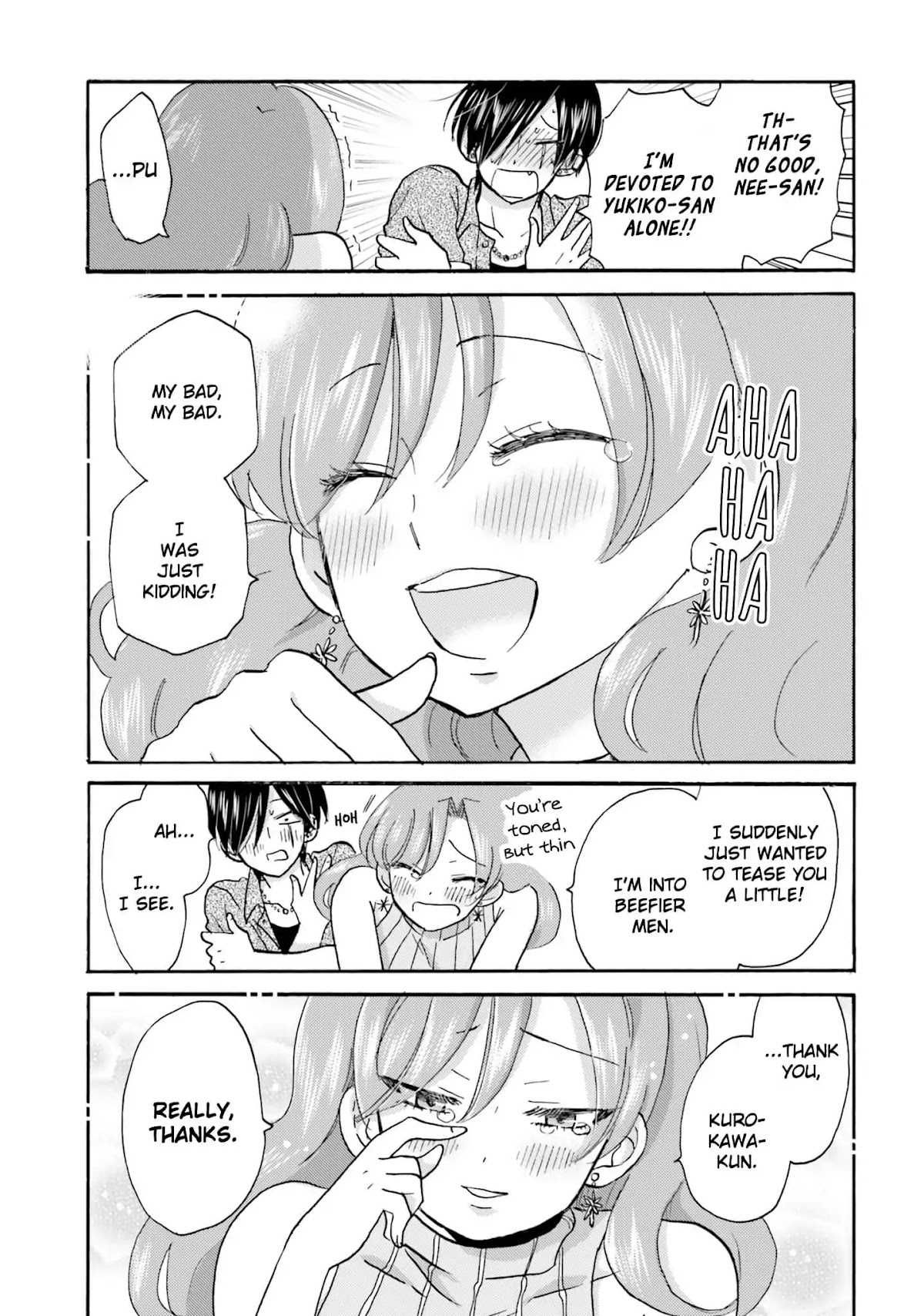 Yankee-kun and the White Cane Girl Chapter 22 page 14 - Chapter 22: Not Alone ②
